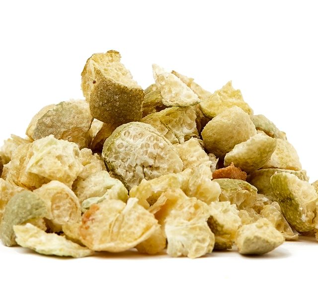Freeze dried 10mm Desert Lime chips