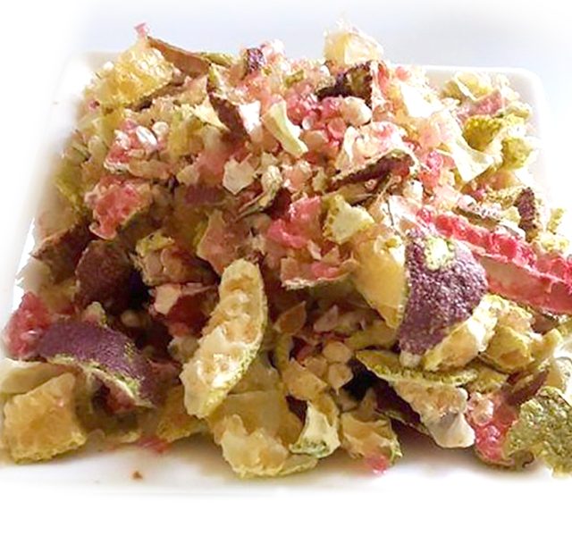 Freeze dried 10mm Finger Lime chips